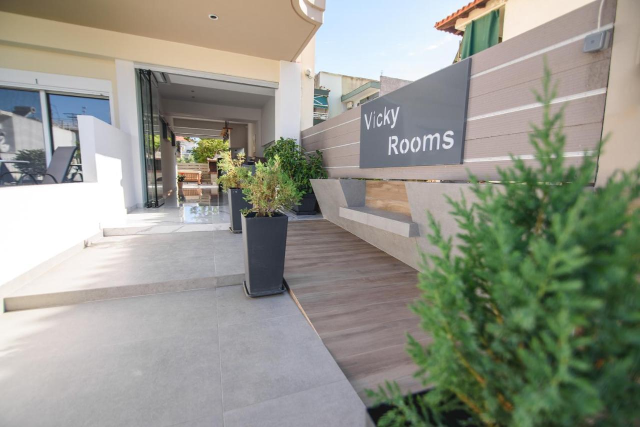 Vicky Rooms Paralia Dionysiou Exterior foto